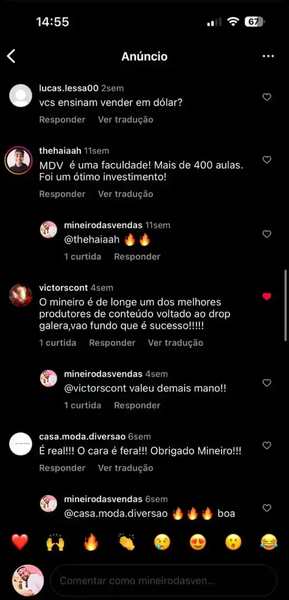 Depoimento MDV é uma faculdade